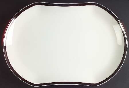 Solitude 16" Oval Serving Platter