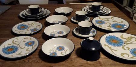 Sonora Flat Cup & Saucer Set