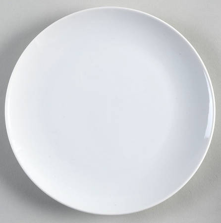 Sophisticate White Salad Plate
