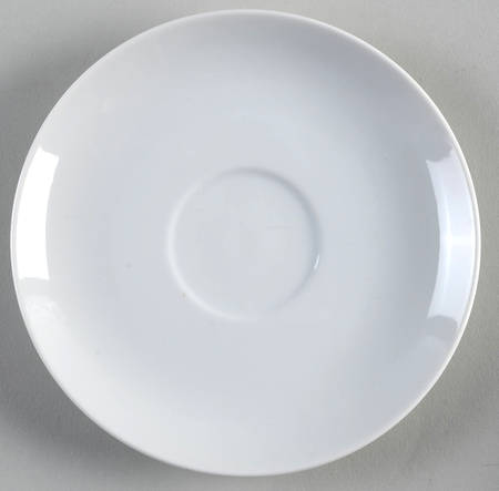 Sophisticate White Saucer