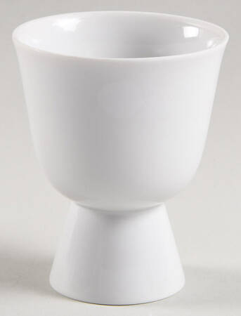 Sophisticate White Double Egg Cup