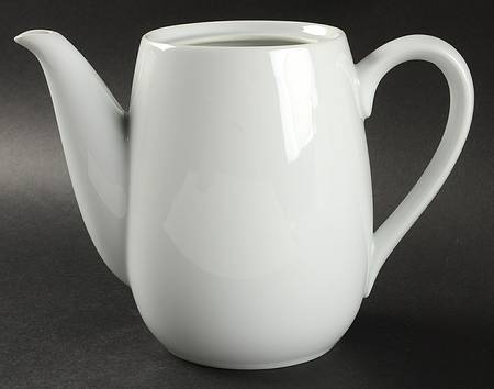 Sophisticate White Teapot No Lid