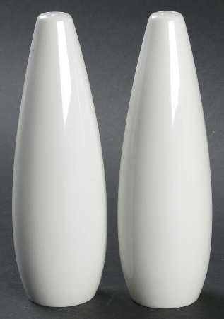 Sophisticate White Salt & Pepper Set