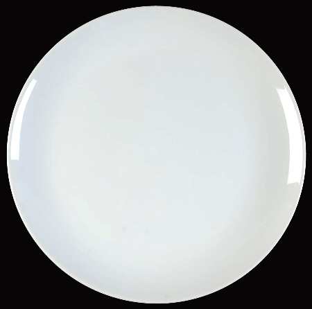Sophisticate White Luncheon Plate