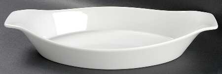 Sophisticate White 12" Augratin