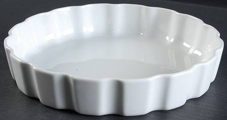Sophisticate White 9" Quiche
