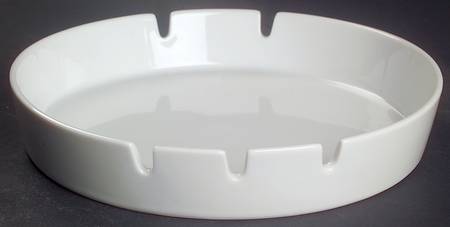 Sophisticate White Large Ashtray