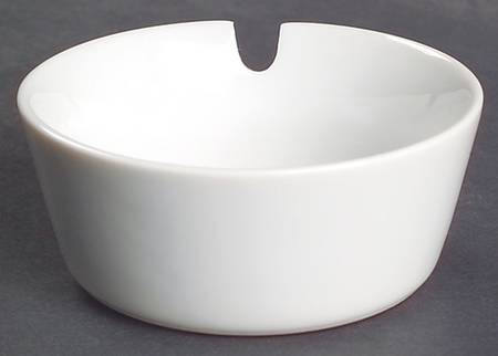 Sophisticate White Small Ashtray