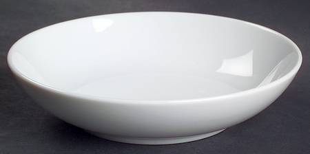 Sophisticate White Fruit/Dessert (Sauce) Bowl