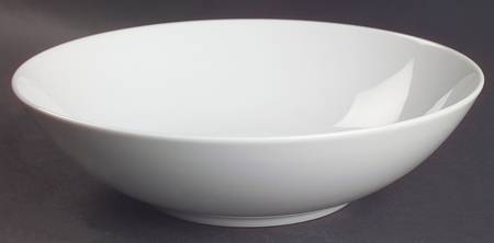 Sophisticate White 9" Round Vegetable Bowl