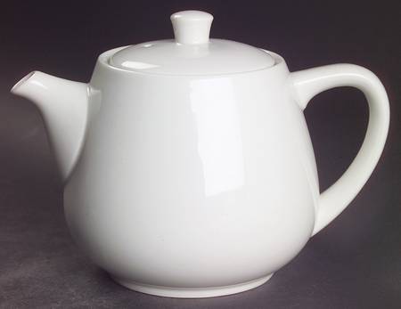 Sophisticate White Mini Teapot & Lid
