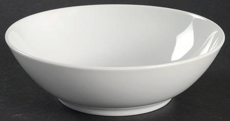 Sophisticate White Soup/Cereal Bowl