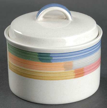 Southwest Sunset Sugar Bowl & Lid