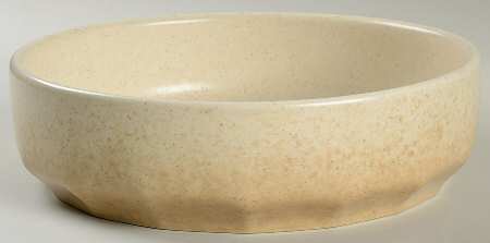 Speckled Biscuit 9" Round Vegetable Bowl