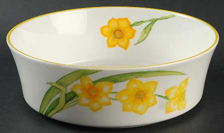 Spring Beauty 8" Round Vegetable Bowl