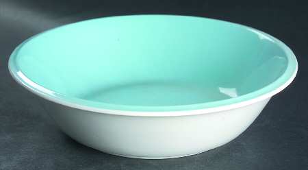 Space Blue 9" Round Vegetable Bowl