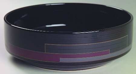 Spectra Black 8" Round Vegetable Bowl
