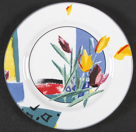 Spring Bloom Salad Plate