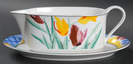 Spring Bloom Gravy Boat & Underplate