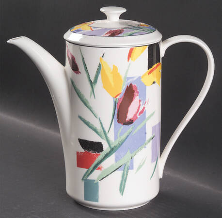 Spring Bloom Coffee Pot & Lid