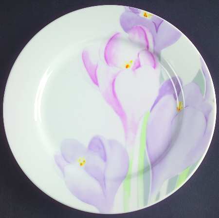Spring Crocus Salad Plate