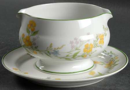 Spring Delight Gravy Boat & Underplate