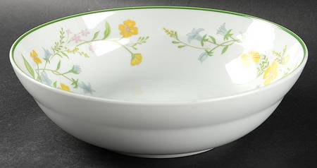 Spring Delight 8" Round Vegetable Bowl