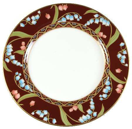 Spring Fantasy Cordovan Salad Plate