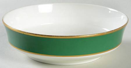 Spring Fantasy Ming Green Coupe Soup Bowl