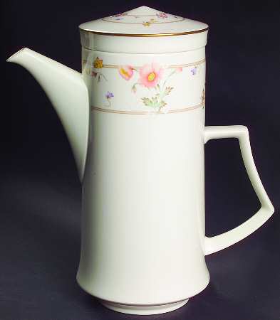 Spring Garden Coffee Pot & Lid