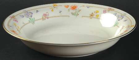 Spring Garden Rim Soup Bowl