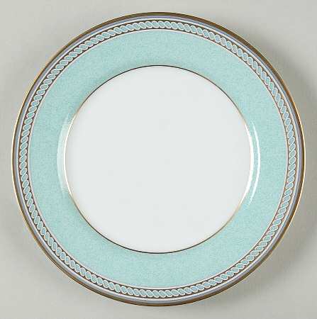Spindle Green Bread & Butter Plate