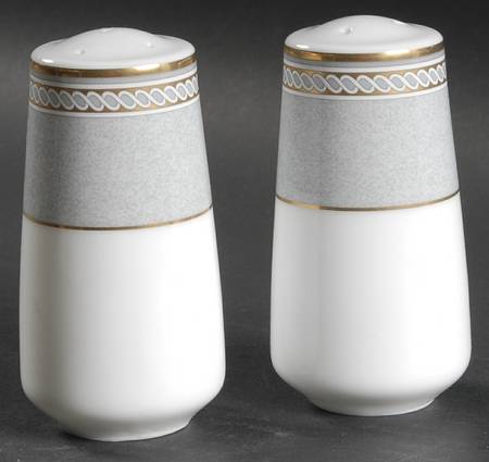 Spindle Gray Salt & Pepper Set