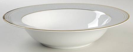 Spindle Gray 10" Round Vegetable Bowl
