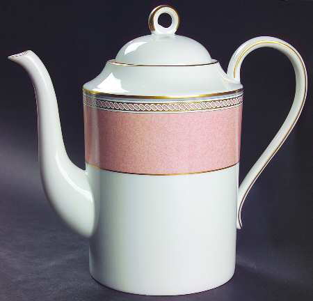 Spindle Peach Coffee Pot & Lid