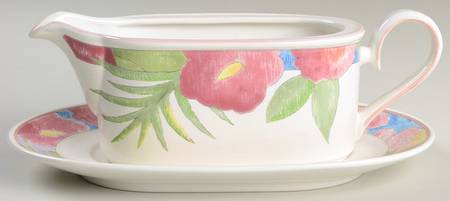 Splendrous Gravy Boat & Underplate