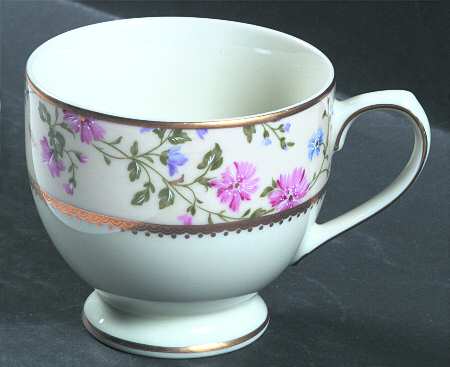 Spring Moire Footed Cup