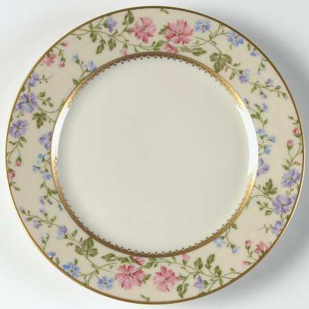 Spring Moire Bread & Butter Plate
