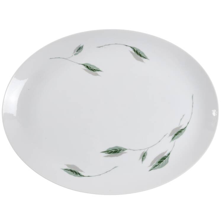 Spring Oaks 16" Oval Serving Platter