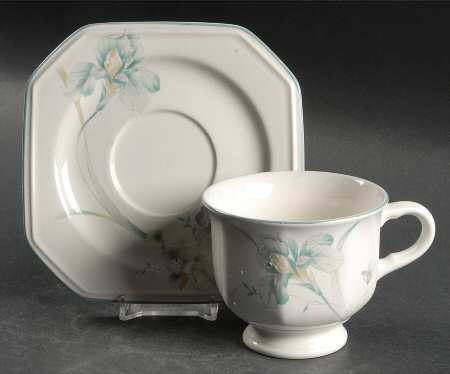 Spring Promise Footed Cup & Saucer Set