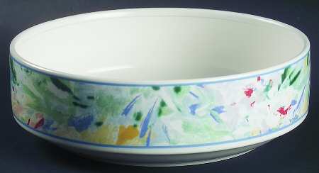 Spring Ritual 8" Round Vegetable Bowl