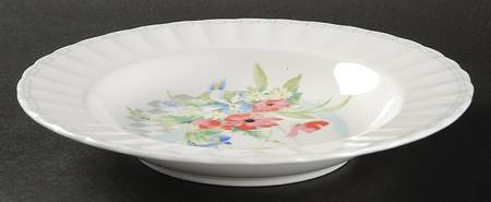 Spring Setting Large Rim Soup Bowl