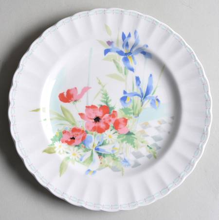 Spring Setting Salad Plate