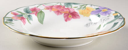 Spring Serenade Large Rim Soup Bowl