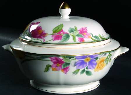 Spring Serenade Round Covered Vegetable by Mikasa
