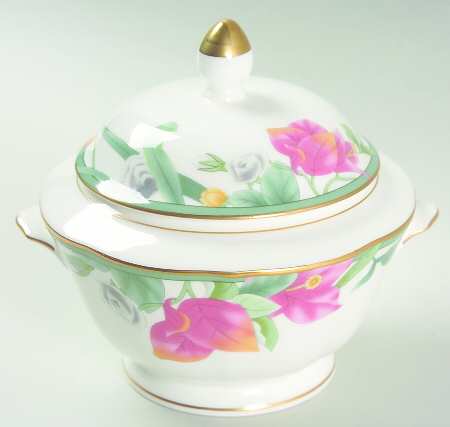 Spring Serenade Sugar Bowl & Lid
