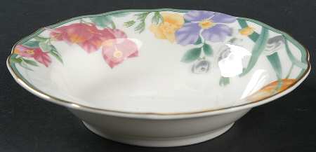 Spring Serenade Rim Fruit/Dessert (Sauce) Bowl
