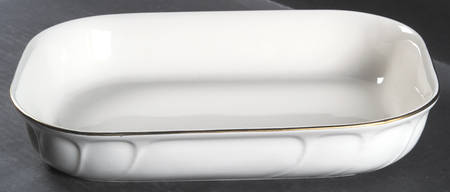 Spun Silk 12" Rectangular Baker