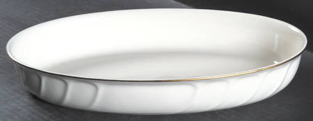 Spun Silk 13" Oval Baker by Mikasa