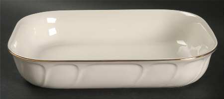 Spun Silk 10" Rectangular Baker by Mikasa